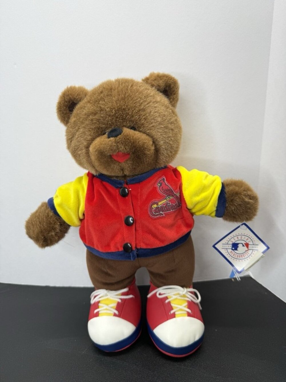 Good Stuff St Louis Cardinals MLB Baseball Bear Plush Stuffed Animal 1999 15”